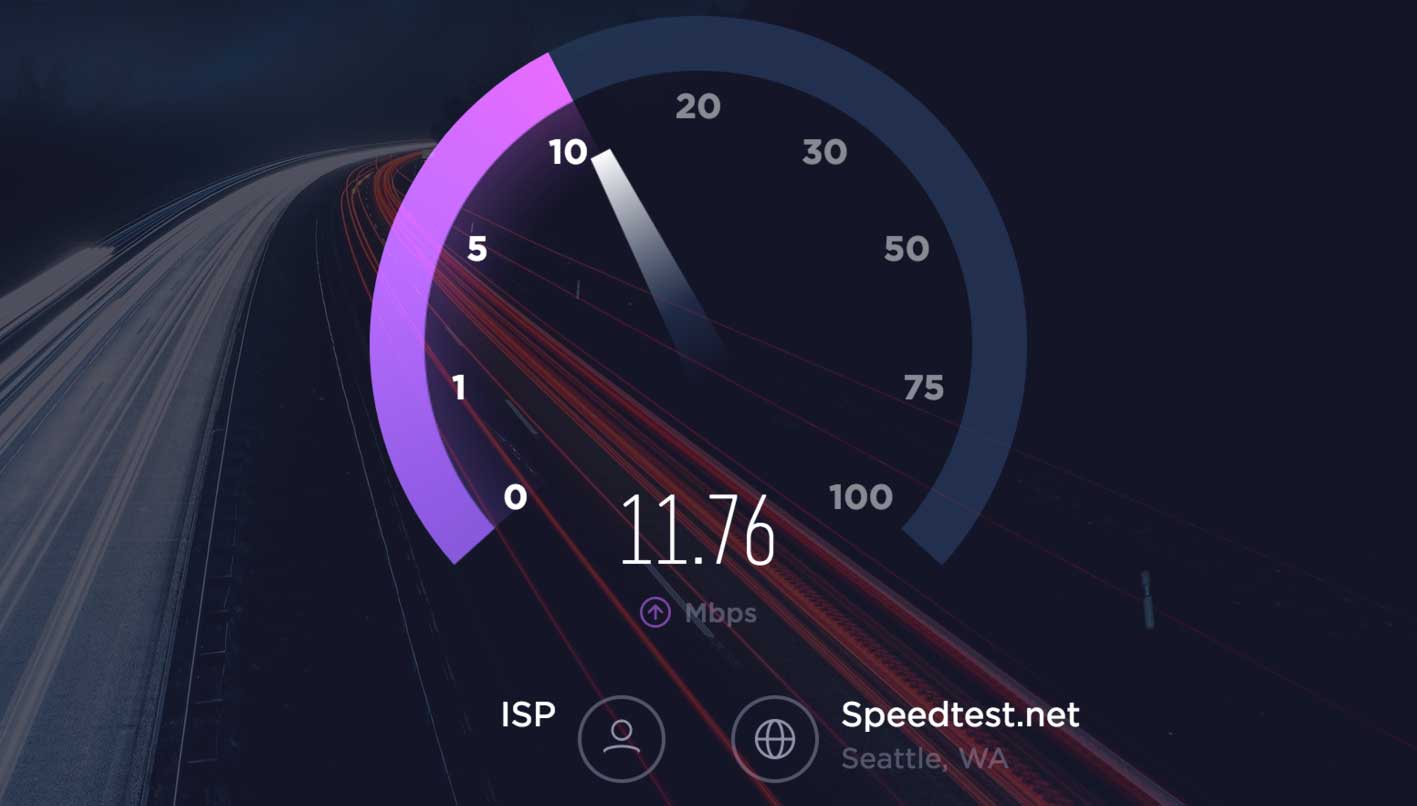 my internet speed test